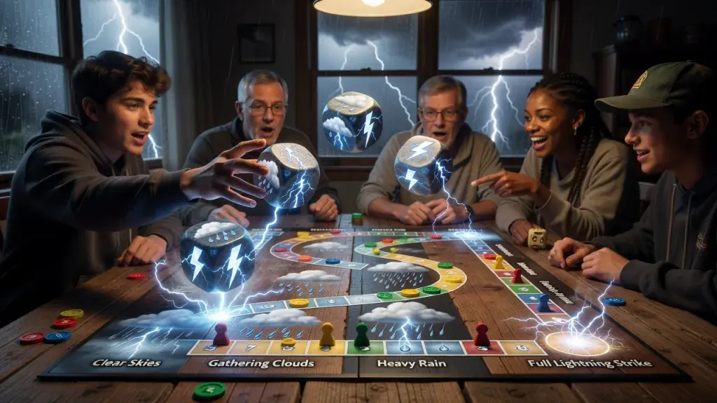 Lightning Strike Storm-Themed Dice Game: How to Play the Electrifying Dice Adventure with Thunder Dice Rolling