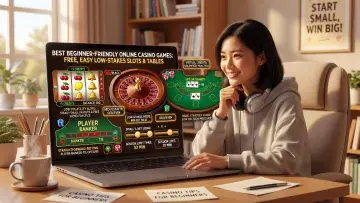 Best Beginner-Friendly Online Casino Games: Free, Easy Low-Stakes Slots and Table Games to Start Playing