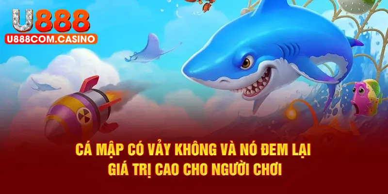 Cá mập có vảy không và nó đem lại giá trị cao cho người chơi