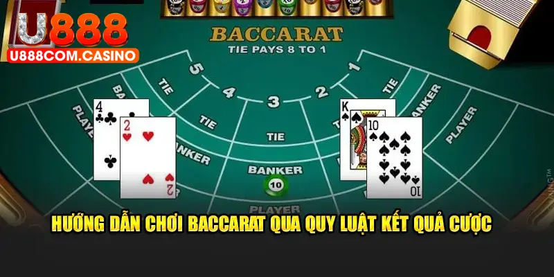 Hướng dẫn chơi baccarat qua quy luật kết quả cược 