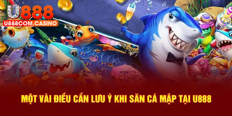 Một vài điều cần lưu ý khi săn cá mập tại U888